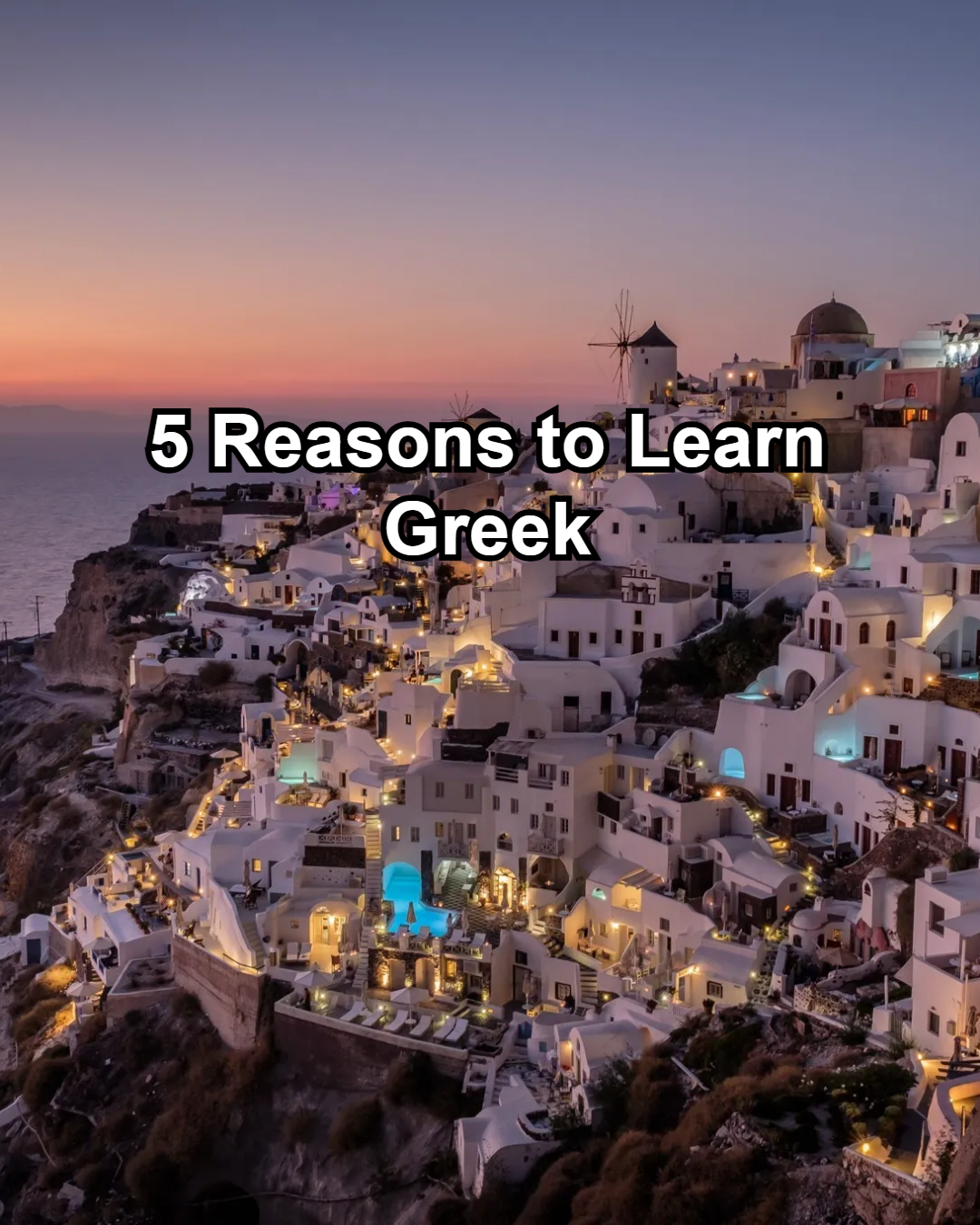 10 Reasons why you should learn Greek - Slide 1